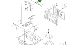 Кронштейн 428-S33-2521 Komatsu