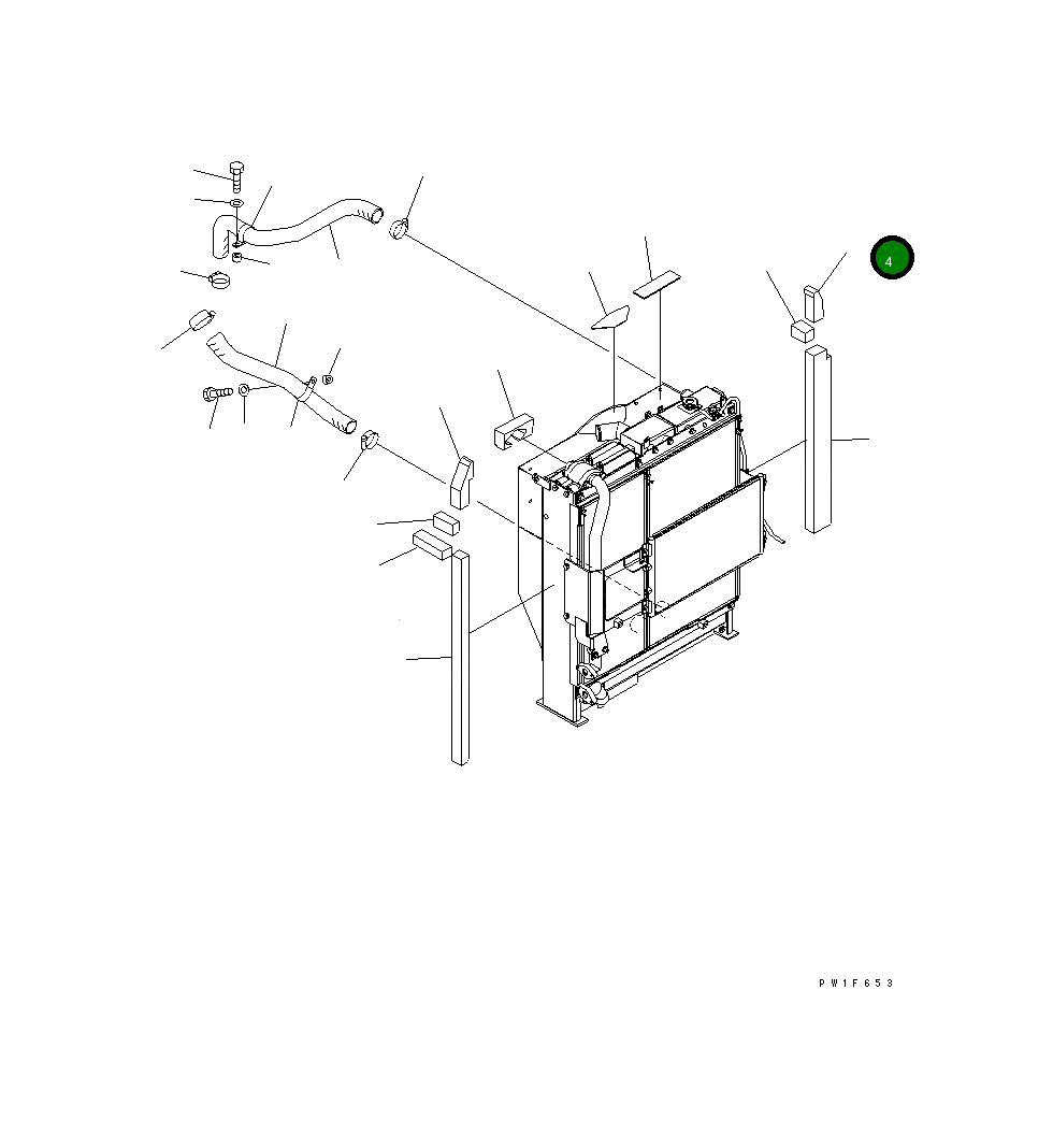 Лист 21K-03-71311 Komatsu