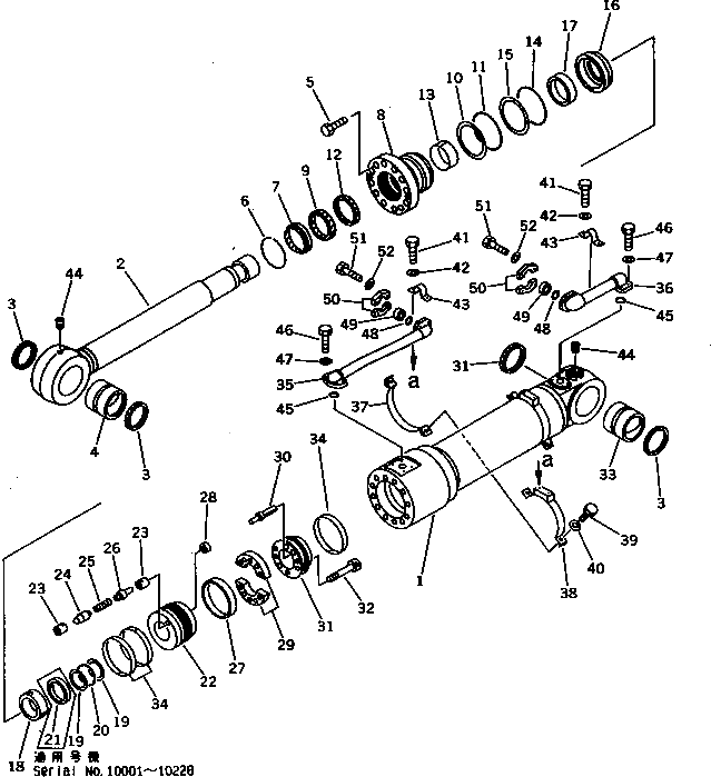 Поршень 707-37-14030 Komatsu