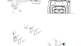 Кронштейн 2A1-54-11280 Komatsu