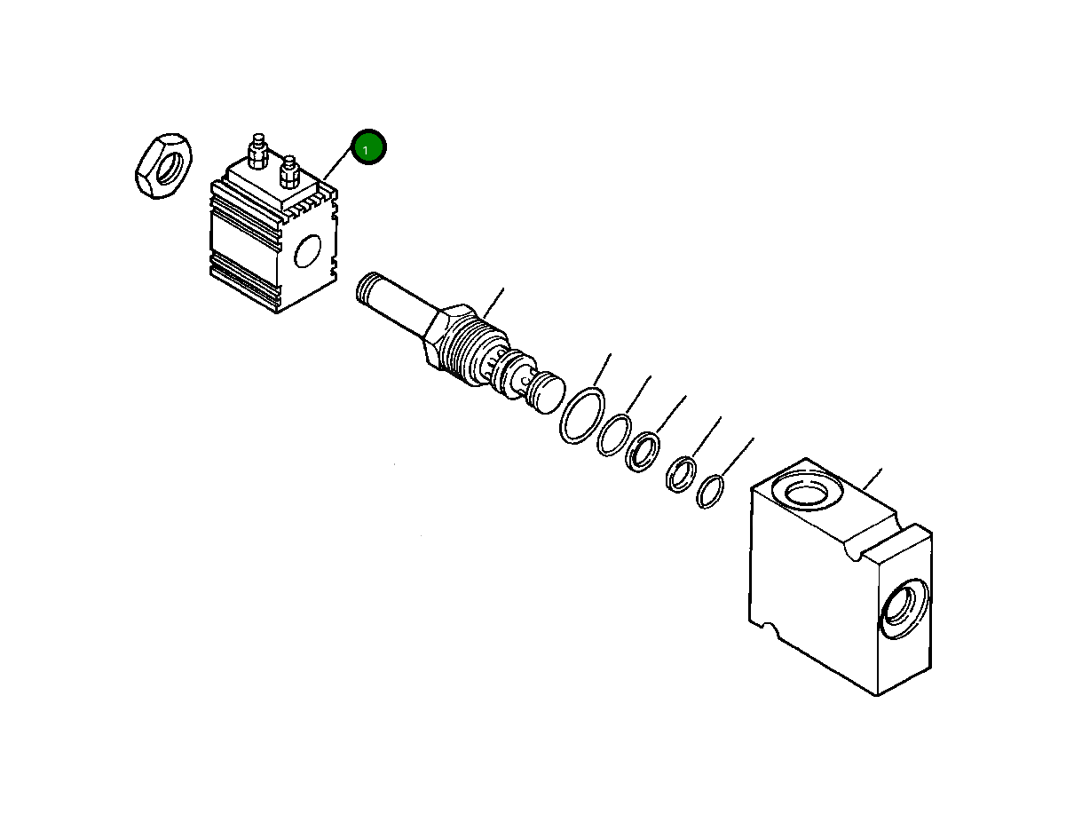 Катушка 1301 083 H1 Komatsu