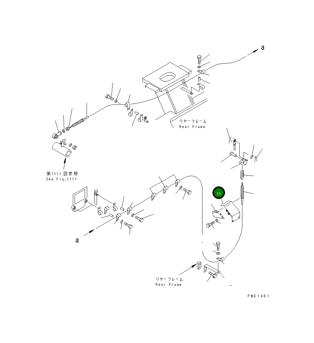 Кронштейн 428-Z17-1120 Komatsu