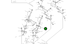 Кронштейн YM172175-13100 Komatsu