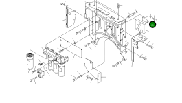 Кронштейн 6166-55-7320 Komatsu