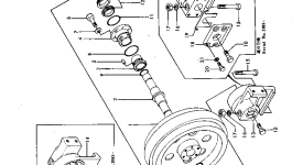 Опора 101-30-11151 Komatsu