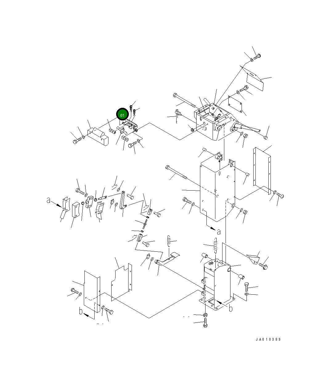 Кронштейн 235-06-49521 Komatsu