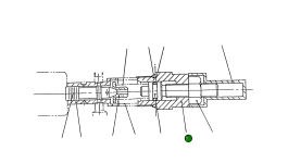Направляющая 1100143295 Komatsu