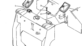 Кронштейн 262-06-54211 Komatsu