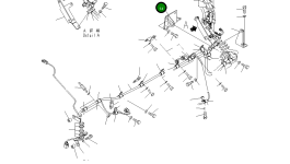 Кронштейн 6219-81-7680 Komatsu