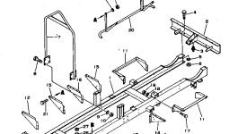Кронштейн M710230166661 Komatsu