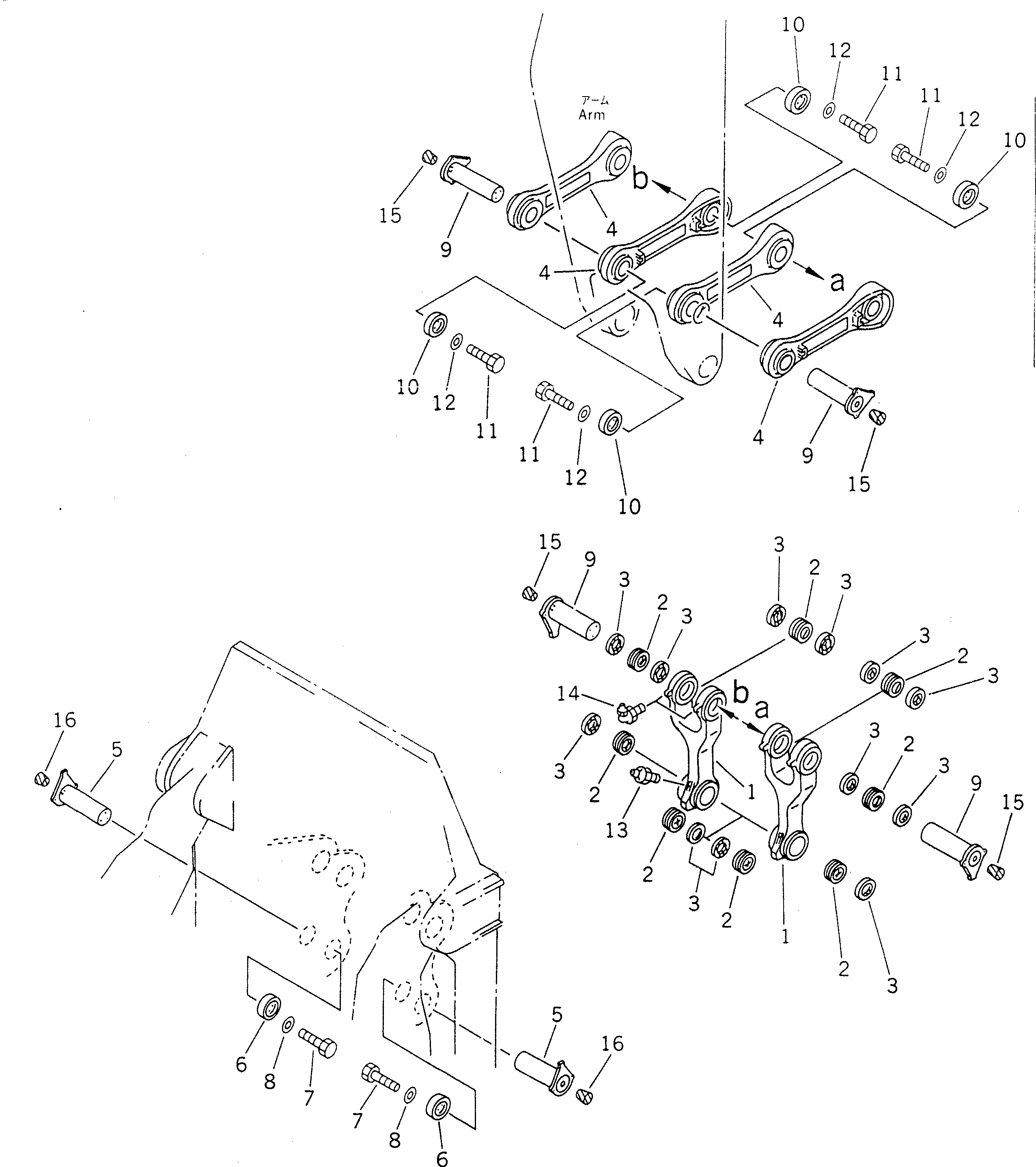 Палец 21T-72-73140 Komatsu
