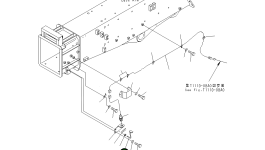 Кронштейн 20Y-957-2650 Komatsu