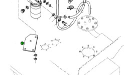 Кронштейн 2922668M1 Komatsu