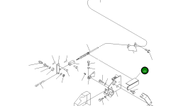 Кронштейн 567-43-73310 Komatsu