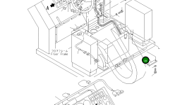 Кронштейн 262-06-74990 Komatsu