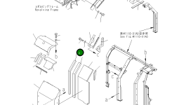 Лист 22U-54-85370 Komatsu
