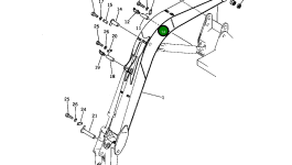 Палец 201-70-41130 Komatsu