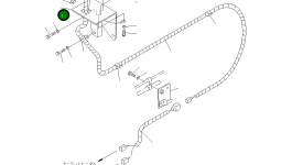 Кронштейн 195-06-43121 Komatsu