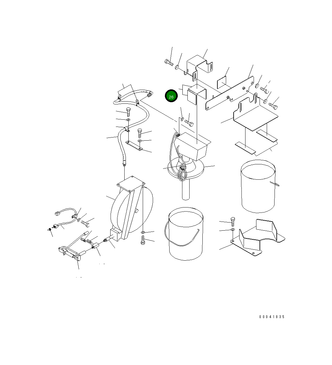 Лист 209-53-11620 Komatsu
