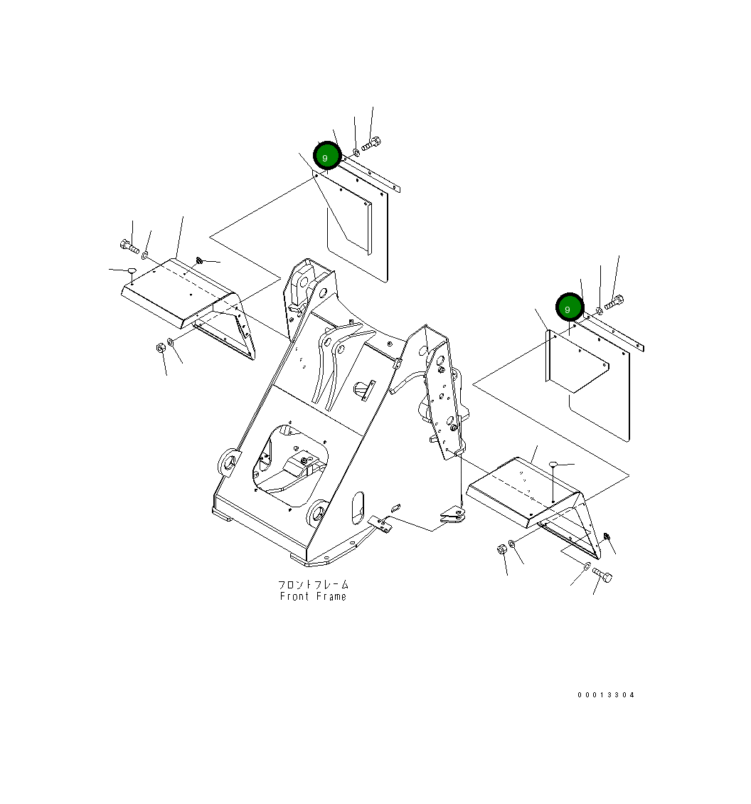 Лист 417-54-24510 Komatsu