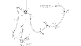 Кронштейн 209-60-41340 Komatsu