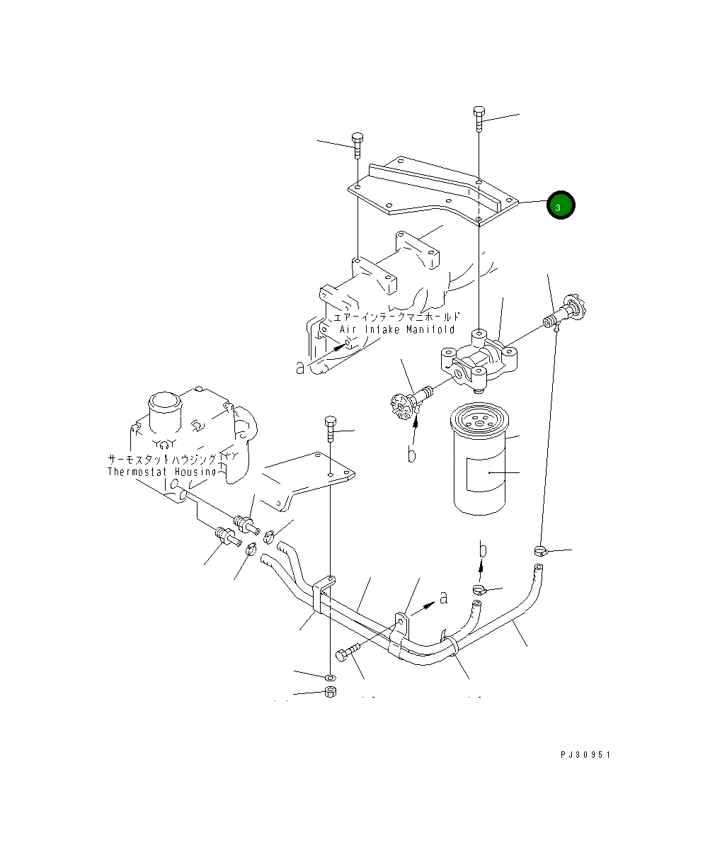 Кронштейн 6150-61-8150 Komatsu