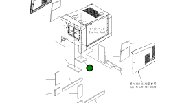 Лист 416-54-31830 Komatsu