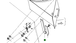 Кронштейн 3080357M1 Komatsu