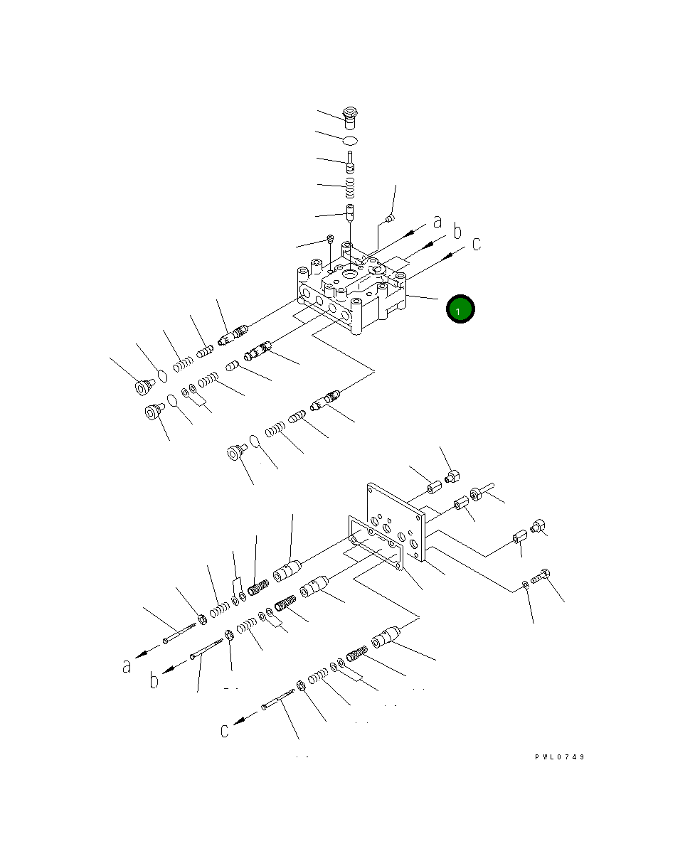Корпус 14X-40-11112 Komatsu