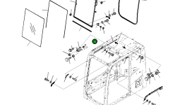 Кронштейн 20Y-53-12830 Komatsu