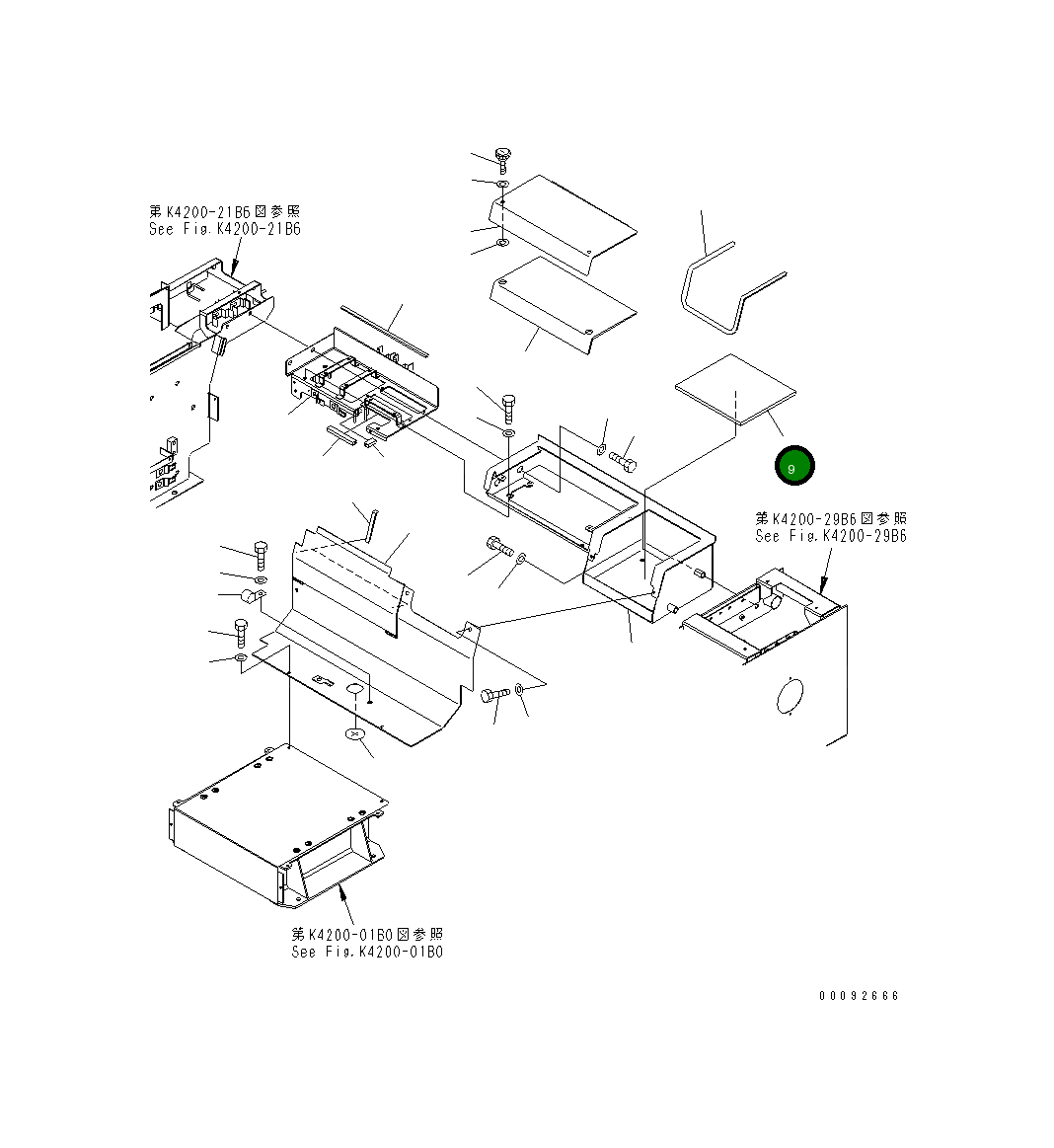 Лист 424-54-32250 Komatsu