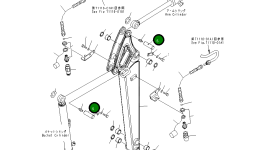 Палец 22J-70-25270 Komatsu