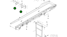 Кронштейн 8248-75-1251 Komatsu