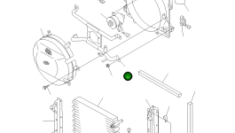 Кожух вентилятора ND146240-8573 Komatsu