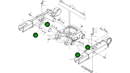 Палец 22J-35-25740 Komatsu