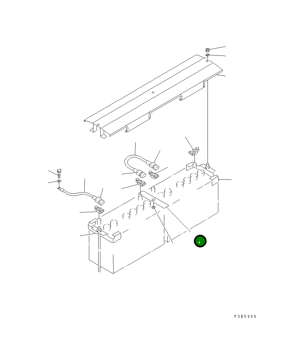 Кронштейн 21P-06-K3152 Komatsu