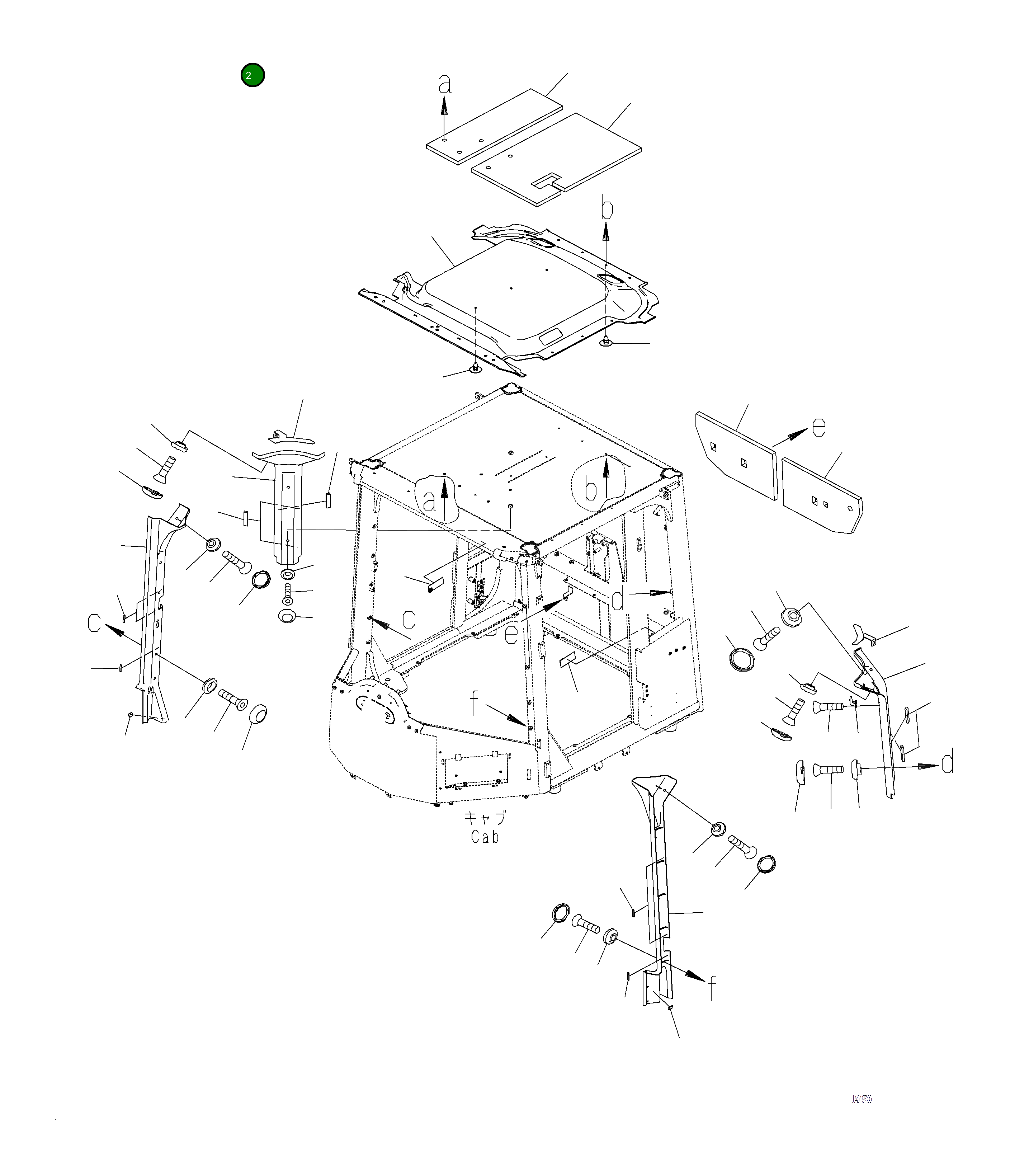 Лист 423-926-5710 Komatsu