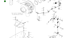 Кронштейн 6253-21-6170 Komatsu