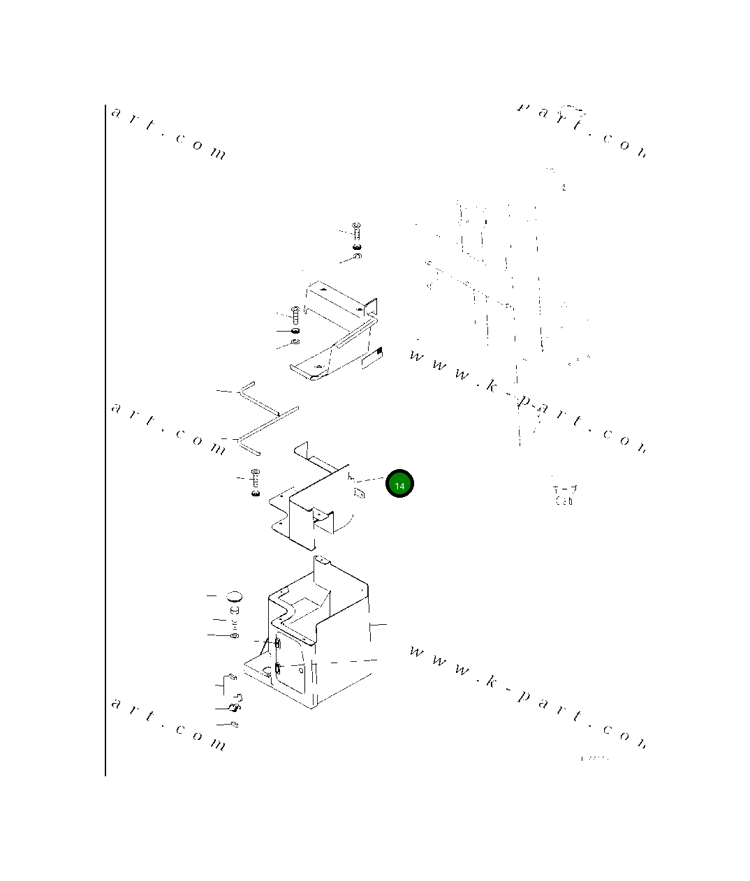 Корпус 425-S33-5831 Komatsu