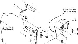 Кронштейн 273-807-1710 Komatsu