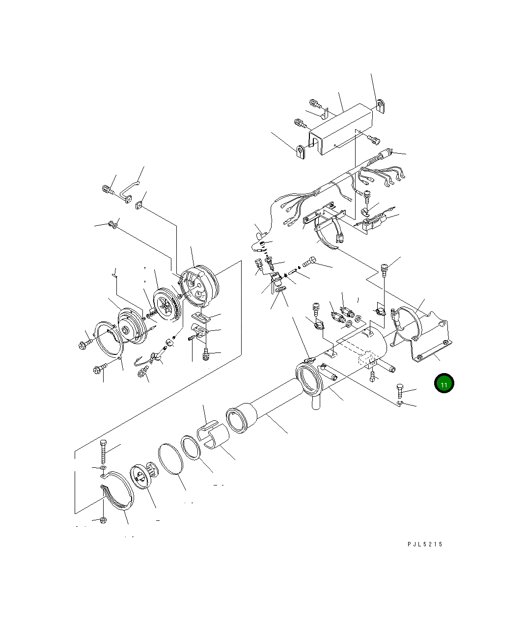 Опора MK533 575A Komatsu