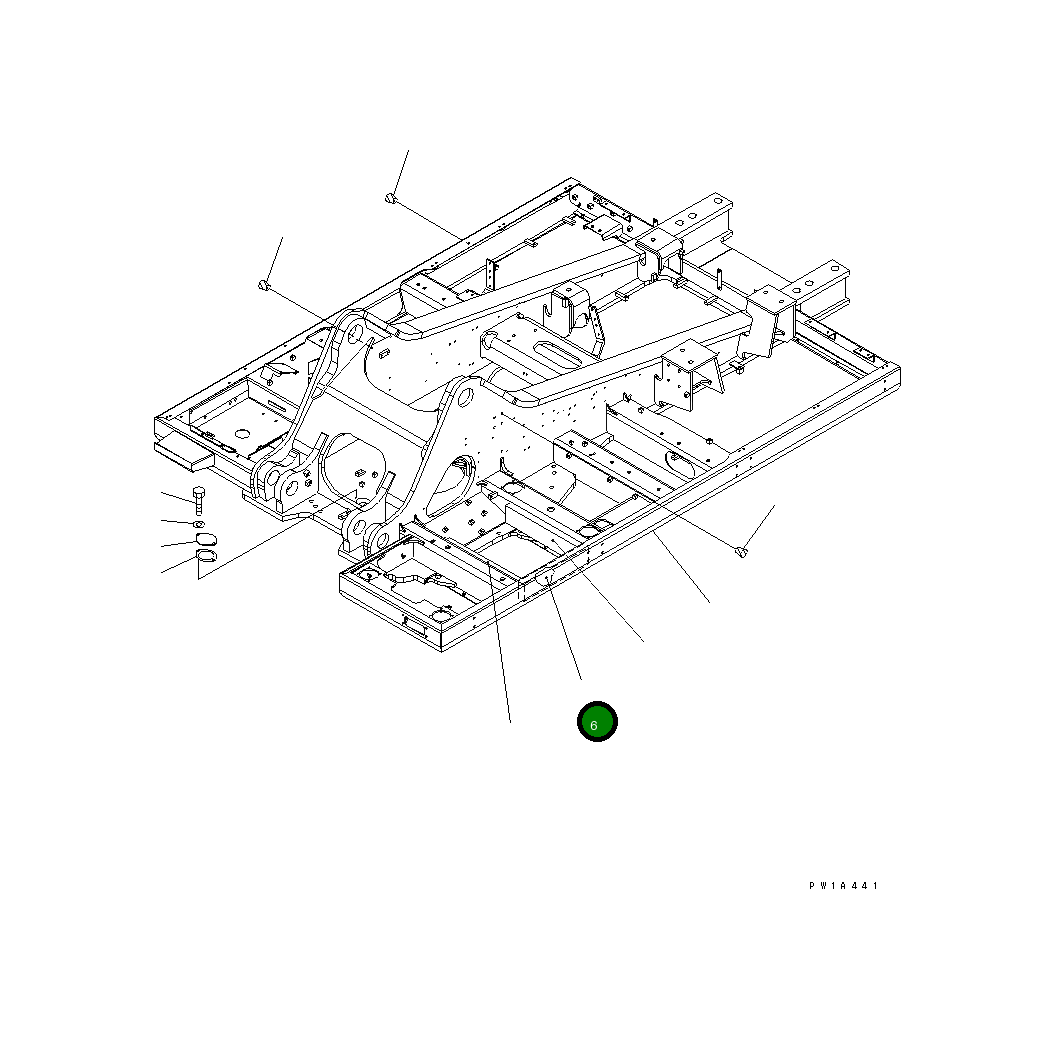 Лист 21M-46-11130 Komatsu