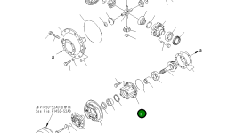 Клетка 21J-23-11130 Komatsu