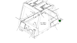 Лист 561-54-85910 Komatsu