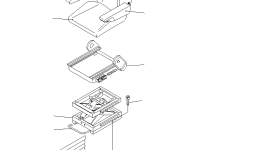 Клипса TG98781-01 Komatsu