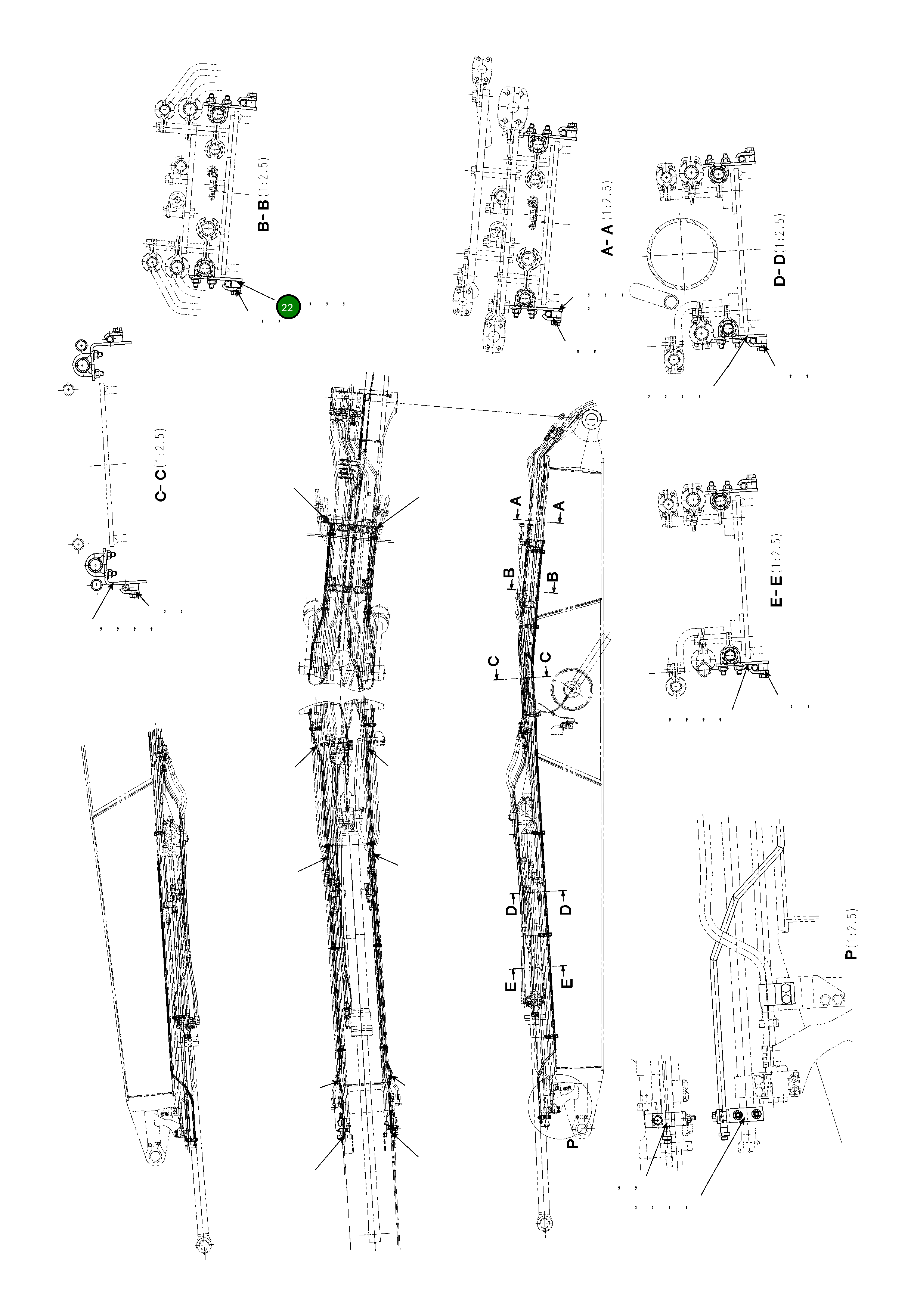 Кронштейн 20Y-62-KD290 Komatsu