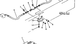 Трубка 209-62-34970 Komatsu