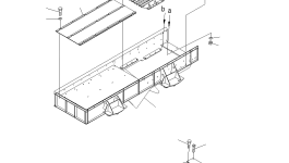 Кронштейн 8248-70-2561 Komatsu