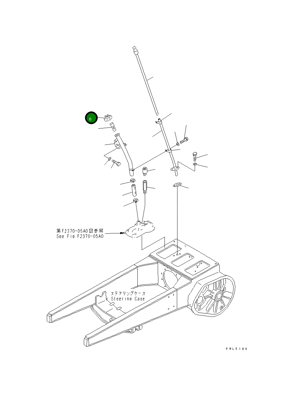 Колпак 07051-01000 Komatsu