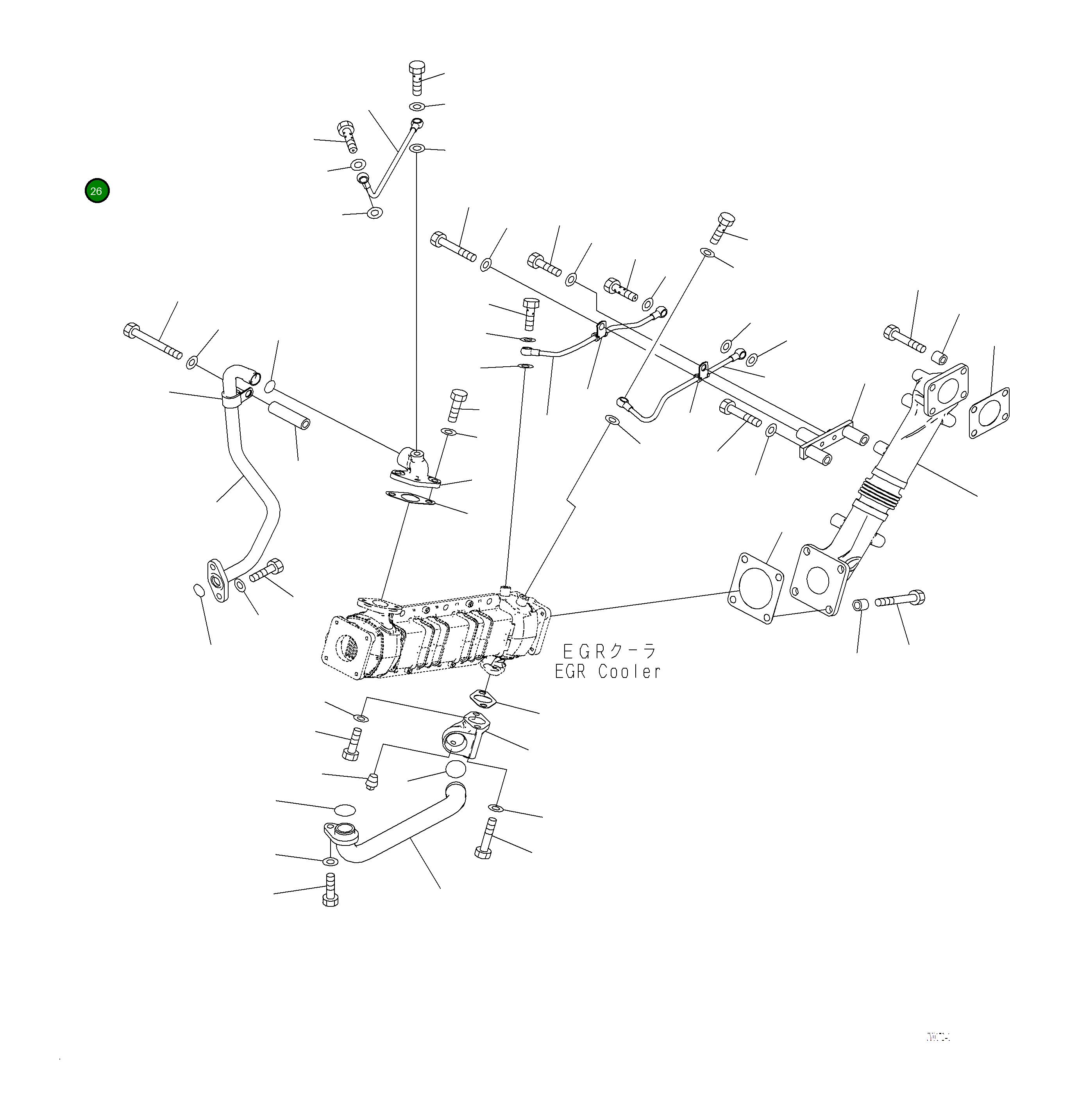 Клипса 6252-71-5650 Komatsu